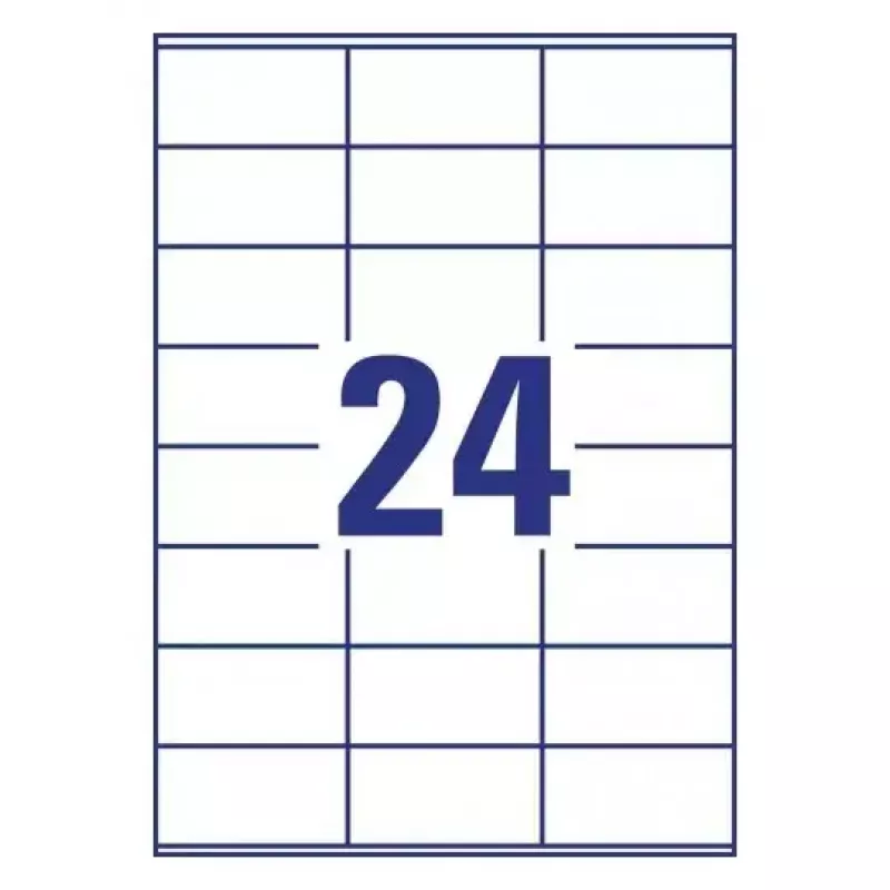 Lipnios etiketės stačiakampės AVERY LR3475-10