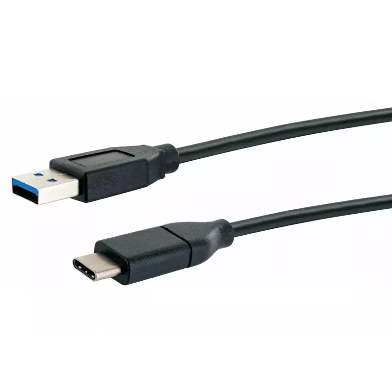 USB laidas Schwaiger LK 050 C USB 3.2 Gen 2 0,5 m USB A USB C juodas