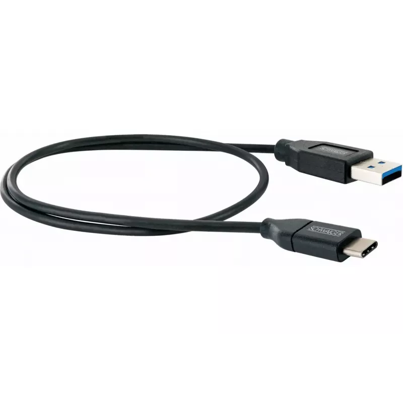 USB laidas Schwaiger LK 050 C USB 3.2 Gen 2 0,5 m USB A USB C juodas