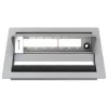 Išvadų dėžė Kindermann 7492000070 F tipo pilka, plotis 250 mm, gylis 190 mm