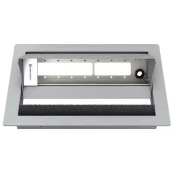 Išvadų dėžė Kindermann 7492000070 F tipo pilka, plotis 250 mm, gylis 190 mm