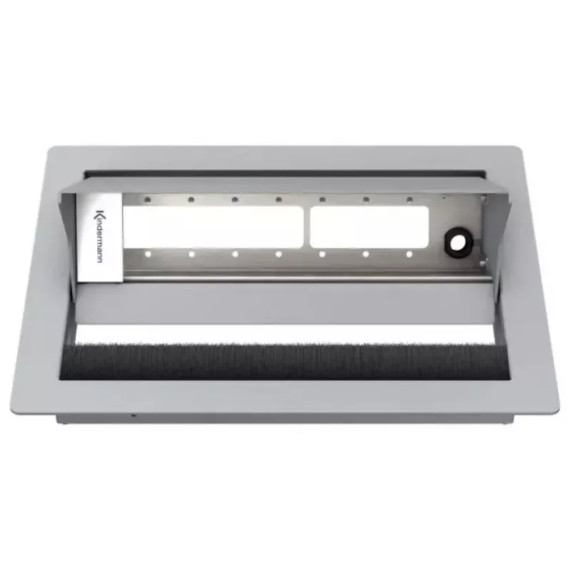Išvadų dėžė Kindermann 7492000070 F tipo pilka, plotis 250 mm, gylis 190 mm