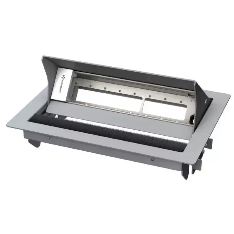Išvadų dėžė Kindermann 7492000070 F tipo pilka, plotis 250 mm, gylis 190 mm