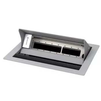 Išvadų dėžė Kindermann 7492000070 F tipo pilka, plotis 250 mm, gylis 190 mm
