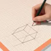 Stalo paklotas Sigel HO270 — popierinis, oranžinis/baltas, 595×410 mm