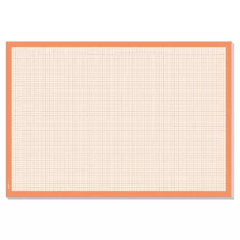 Stalo paklotas Sigel HO270 — popierinis, oranžinis/baltas, 595×410 mm