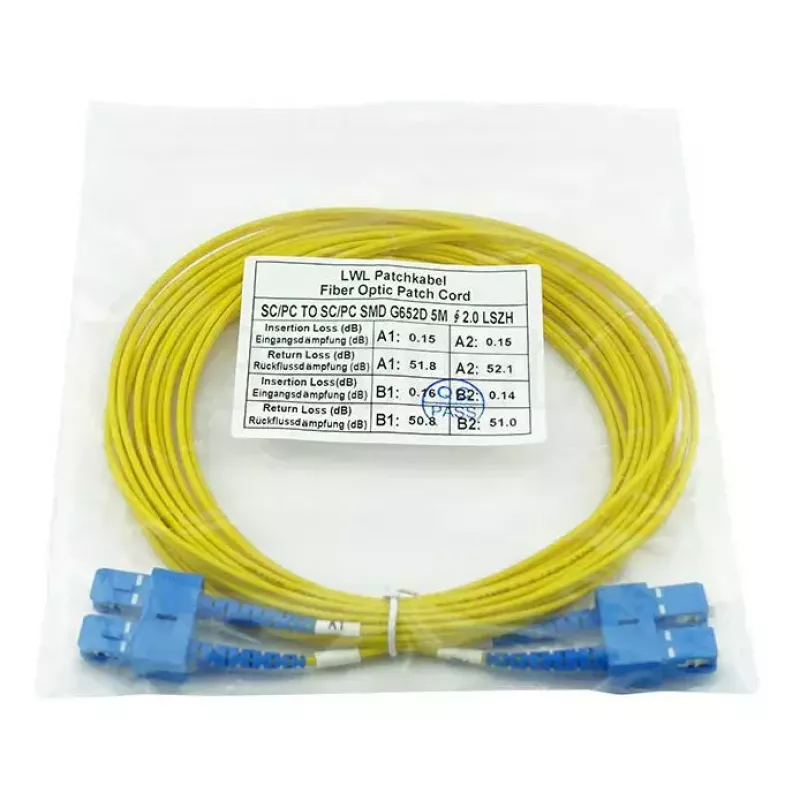 BlueOptics CAB-SMF-SC-SC-5-BO InfiniBand šviesolaidinis kabelis 5 m SC SC