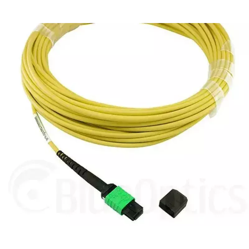 Skaidulinis optinis kabelis MPO 4x LC BlueOptics CBL-MPO12-4LC-SMF-10M 10m G.657.A1