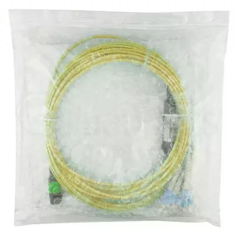 Skaidulinis optinis kabelis MPO 4x LC BlueOptics CBL-MPO12-4LC-SMF-10M 10m G.657.A1