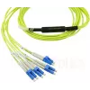 Skaidulinis optinis kabelis MPO 4x LC BlueOptics CBL-MPO12-4LC-SMF-10M 10m G.657.A1