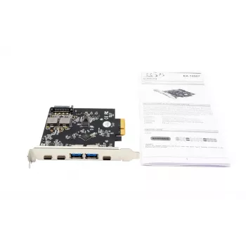Vidinė sąsajos plokštė EXSYS EX-12007 USB 3.2 Gen 2