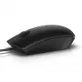 DELL MS116 optinė pelė, ambidekstrinė, USB Type-A, 1000 DPI