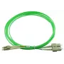 BlueOptics SFP3132GU2MK InfiniBand šviesolaidinis kabelis 2 m LC SC žalias