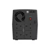 Conceptronic ZEUS03G 1200VA 720W nepertraukiamo maitinimo šaltinis (UPS), 4 UK lizdai, HID USB, RJ45 įėjimas/išėjimas, AVR