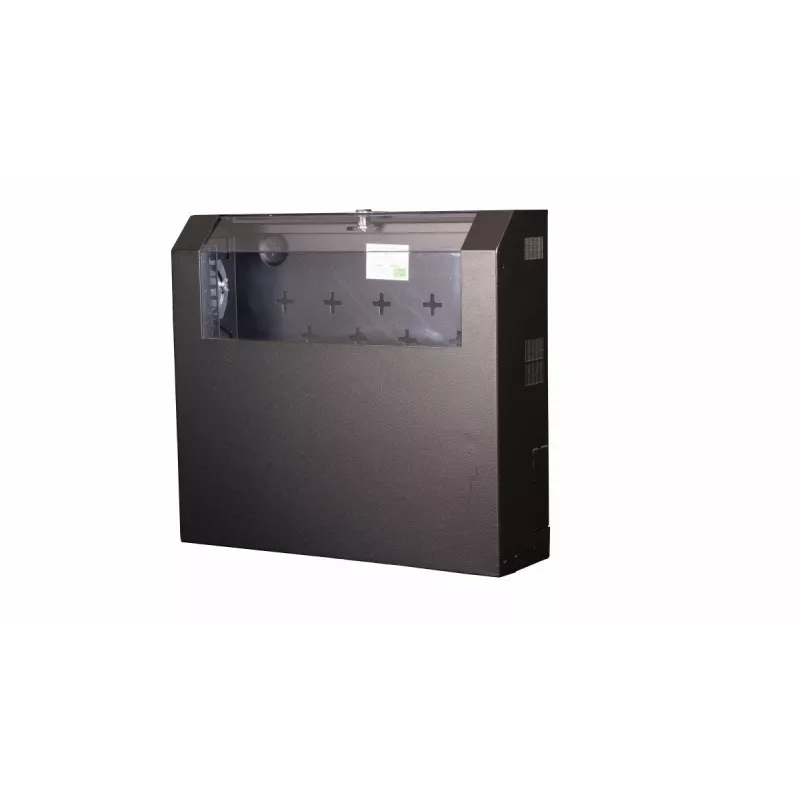 Sieninis stovas Equip Slim Flex 19 inch spintele 5U RAL9005 juoda