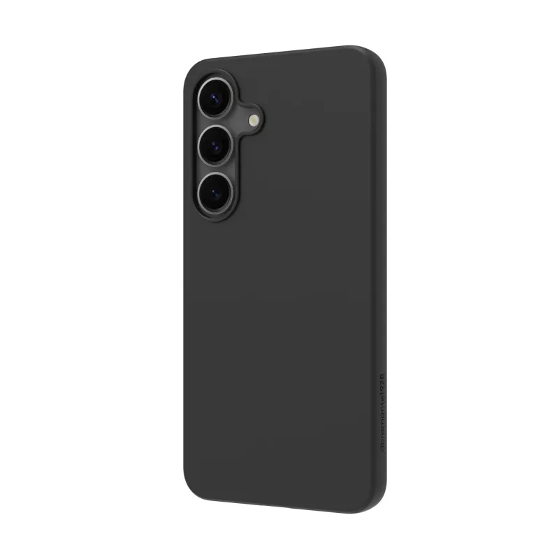 Kietas nugarėlės dangtelis dbramante1928 Nuuk, skirtas Samsung Galaxy S25+ — plastikinis, juodas