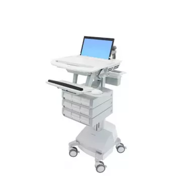 Multimedijos vežimėlis Ergotron StyleView aliuminis pilkai baltas