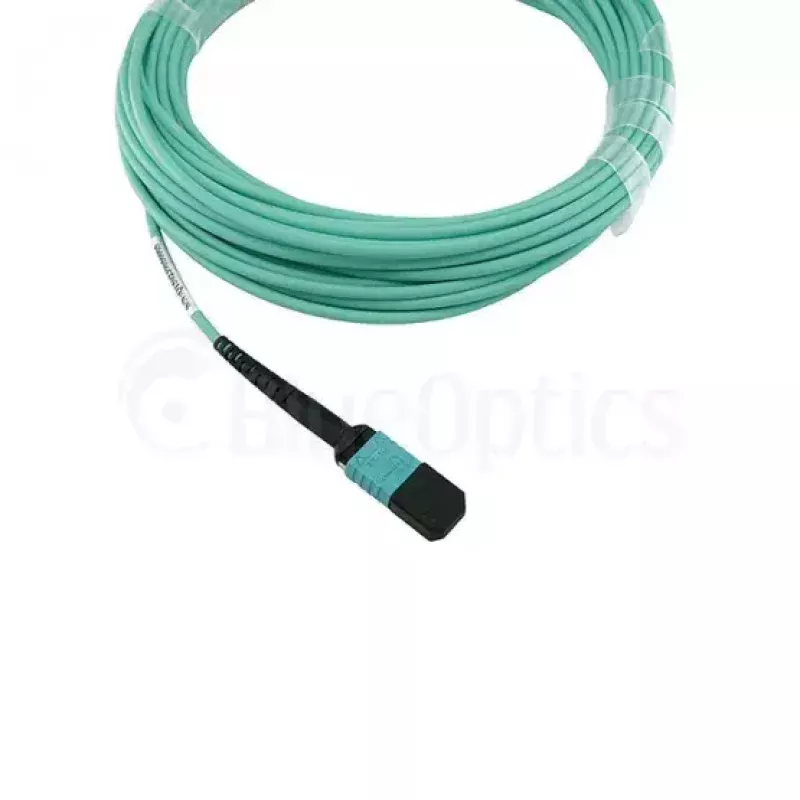 Šviesolaidinis kabelis BlueOptics CBL-NTWK-0892-OPF30L-BO MPO OM3 3 m Cyan