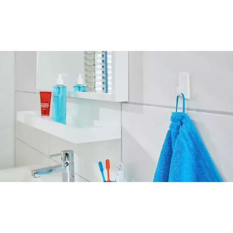 Rankšluosčių kabliukas TESA Powerstrips Indoor 58272-00000-00 Baltas