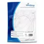 Jungiamasis kabelis MediaRange MRCS162 1,5 m baltas
