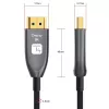Techly ICOC HDMI-HY8-030 HDMI laidas 30 m HDMI A tipas (Standartinis) Juoda