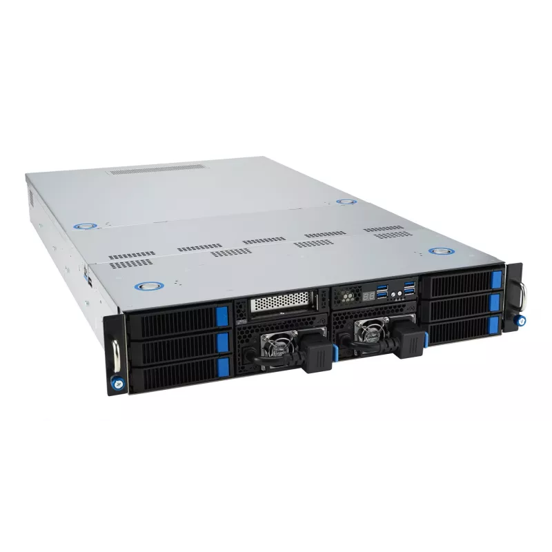 ASUS ESC4000A-E12 Socket SP5 stelažinis (2U) serveris sidabrinis