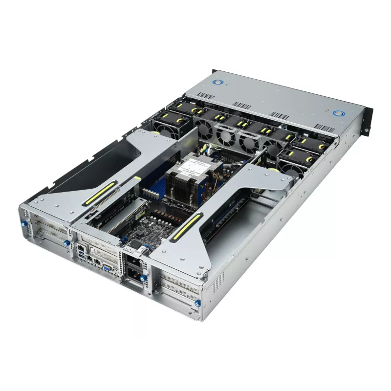 ASUS ESC4000A-E12 Socket SP5 stelažinis (2U) serveris sidabrinis