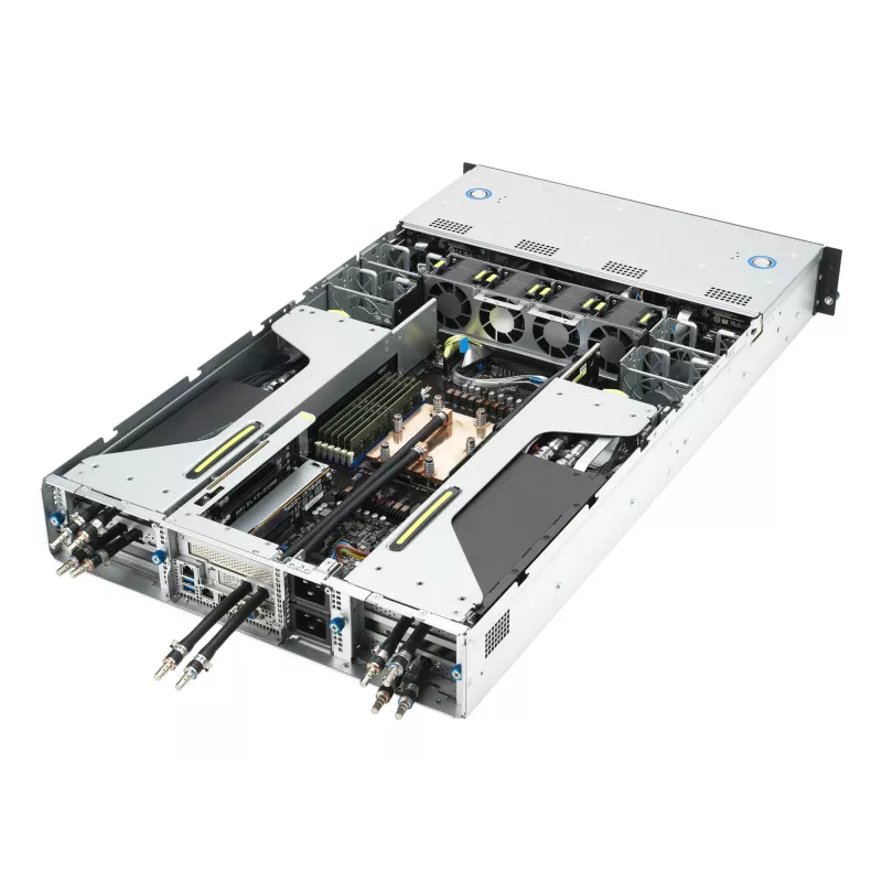 ASUS ESC4000A-E12 Socket SP5 stelažinis (2U) serveris sidabrinis