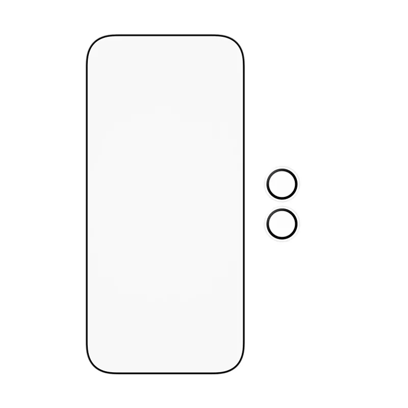 PanzerGlass 2-in-1 Essentials Bundle iPhone 17 – apsauginis stiklas ekranui ir objektyvams