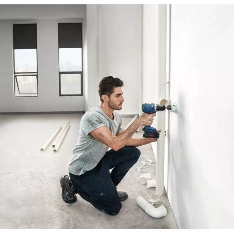 Bosch GSR 18V-65 Professional Gręžtuvas 2100 RPM Rakto 1.06 kg Juodas, Mėlynas