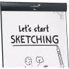 Legamaster SKETCH PRO mobilus flipchart su žvaigždiniu pagrindu ir 5 ratais