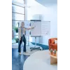 Legamaster SKETCH PRO mobilus flipchart su žvaigždiniu pagrindu ir 5 ratais