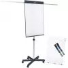 Legamaster SKETCH PRO mobilus flipchart su žvaigždiniu pagrindu ir 5 ratais