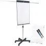 Legamaster SKETCH PRO mobilus flipchart su žvaigždiniu pagrindu ir 5 ratais
