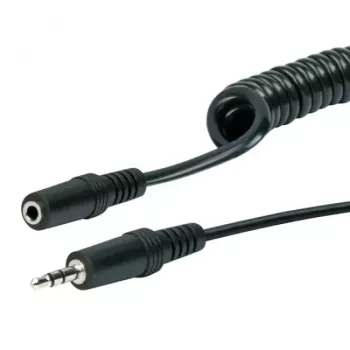 Prailginimo laidas ausinėms Schwaiger KHA4035 3m 3,5mm lizdas–kištukas juodas