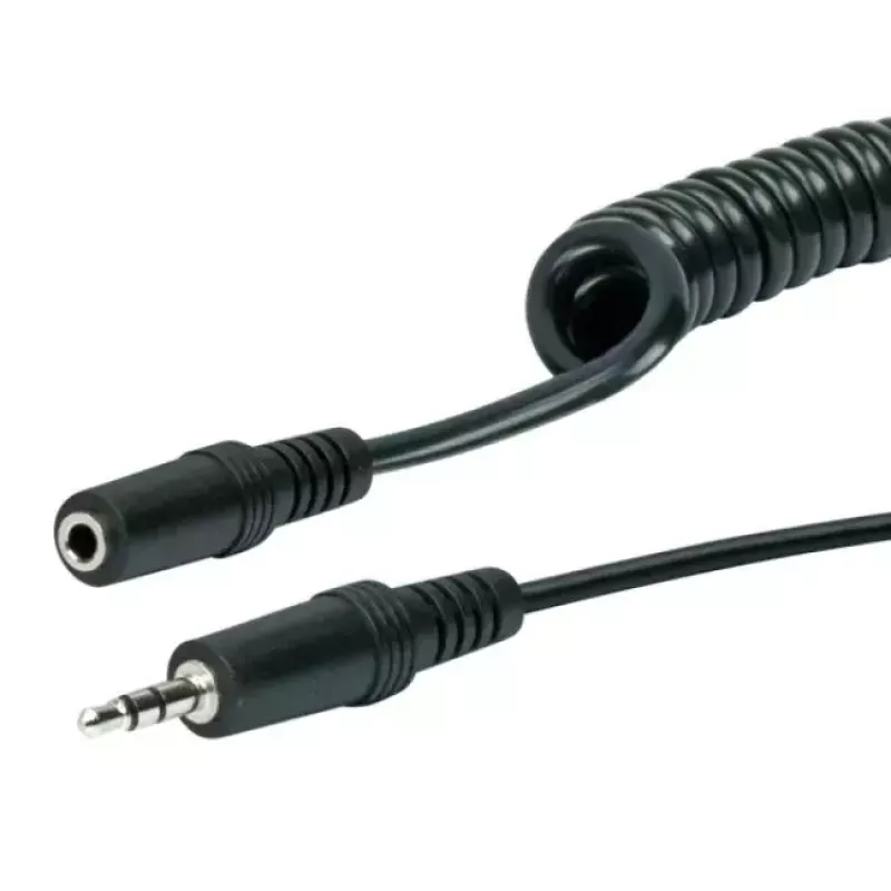 Prailginimo laidas ausinėms Schwaiger KHA4035 3m 3,5mm lizdas–kištukas juodas