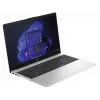Nešiojamas kompiuteris HP 250 G10 Intel® N N100 39.6 cm (15.6 colio) Full HD 8 GB DDR4-SDRAM 256 GB SSD Wi-Fi 6 (802.11ax) Windows 11 Home sidabrinis