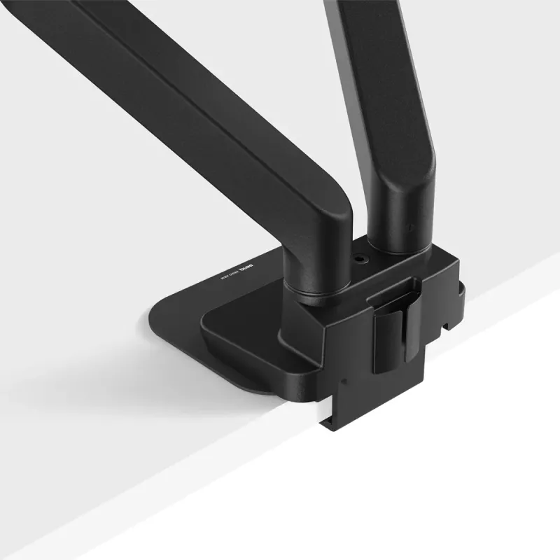 Monitoro ranka BenQ BDH01 dviguba reguliuojamo aukščio, juoda, VESA suderinama