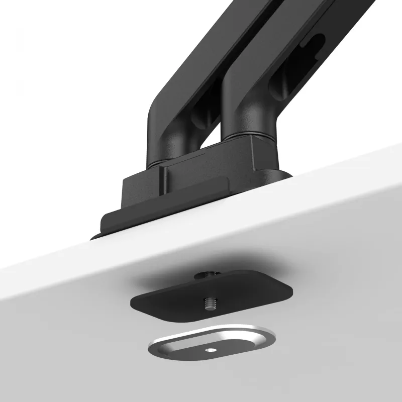 Monitoro ranka BenQ BDH01 dviguba reguliuojamo aukščio, juoda, VESA suderinama