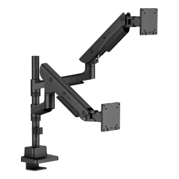 TV laikiklis ICY BOX IB-MS702-T, 2 monitorams iki 57 colių, juodas