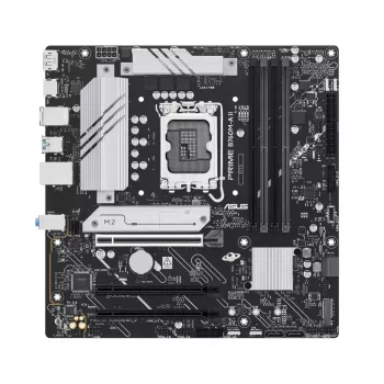 Pagrindinė plokštė ASUS PRIME B760M-A II-CSM – Intel B760, LGA1700, microATX, DDR5, iki 256 GB, M.2/PCIe 4.0/SATA III, 2,5Gb Ethernet