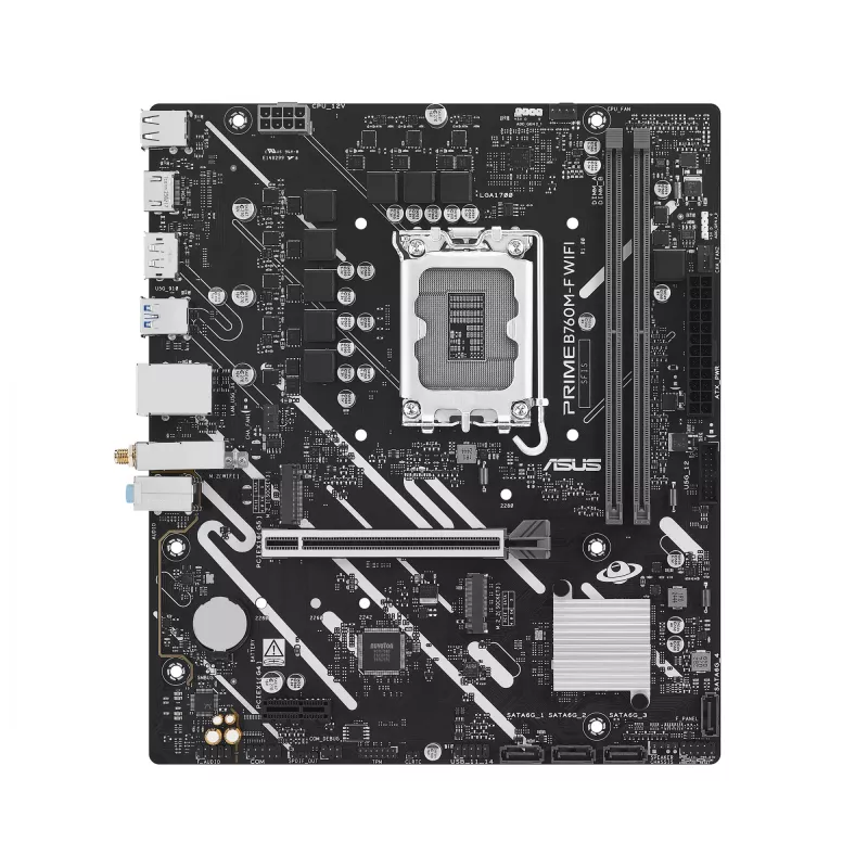 ASUS PRIME B760M-F WIFI Intel B760 LGA 1700 micro ATX pagrindinė plokštė