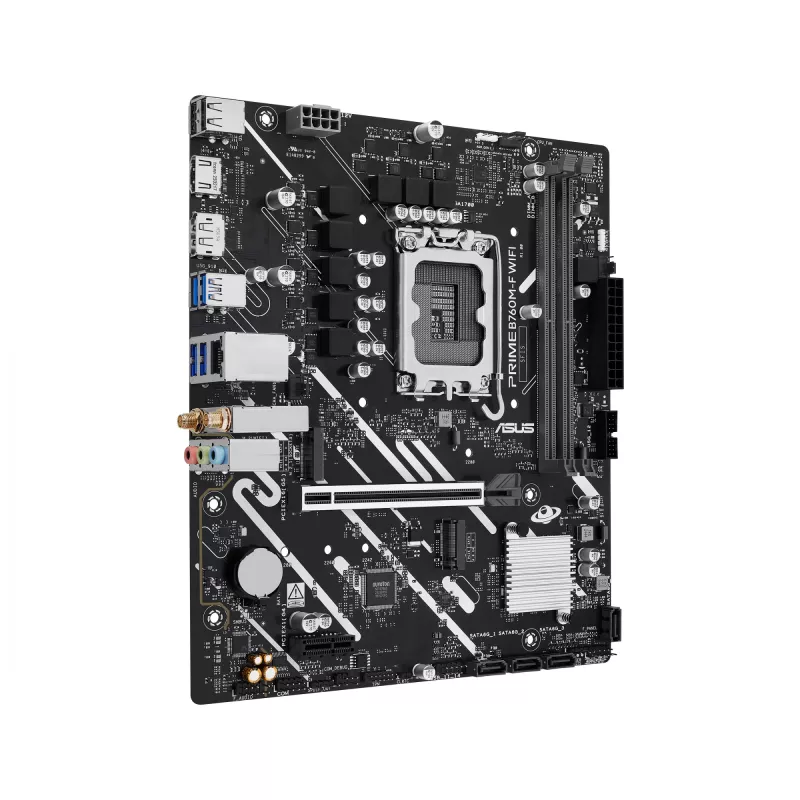 ASUS PRIME B760M-F WIFI Intel B760 LGA 1700 micro ATX pagrindinė plokštė