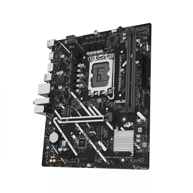 ASUS PRIME B760M-F WIFI Intel B760 LGA 1700 micro ATX pagrindinė plokštė