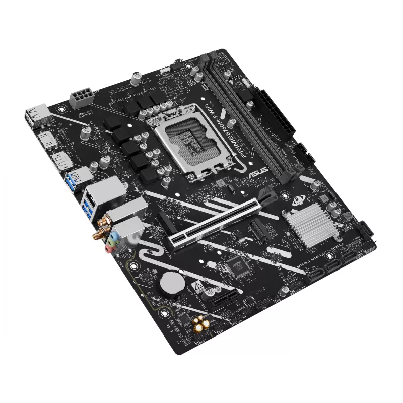 ASUS PRIME B760M-F WIFI Intel B760 LGA 1700 micro ATX pagrindinė plokštė