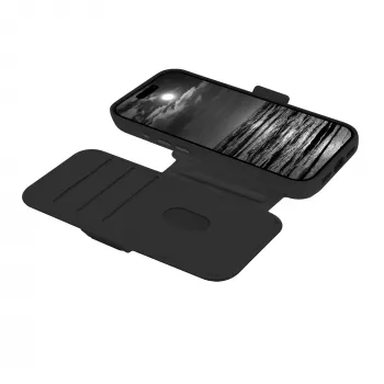 dbramante1928 Lynge MS ICON dėklas telefonui Folio Juoda