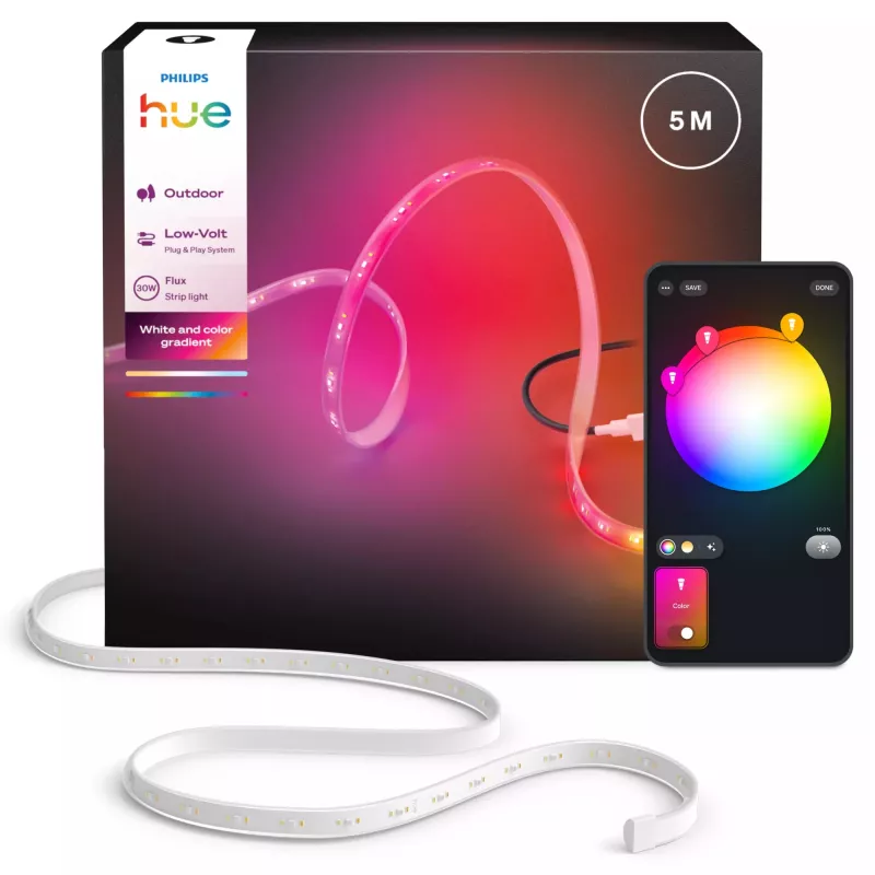 Philips protinga LED juostelė 30 W 5 m balta