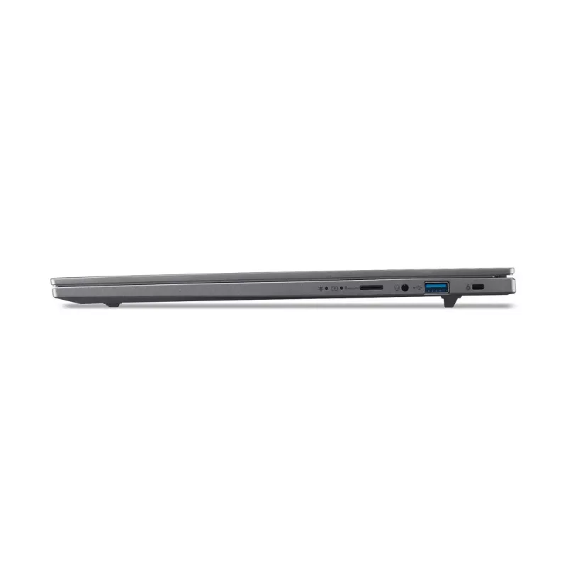 Nešiojamas kompiuteris Acer Aspire 16 AI A16-61M-R473 — 16 colių WUXGA+ OLED, AMD Ryzen AI 5 330 3.4 GHz, 16 GB LPDDR5x, 512 GB SSD, Windows 11 Home, Pilka