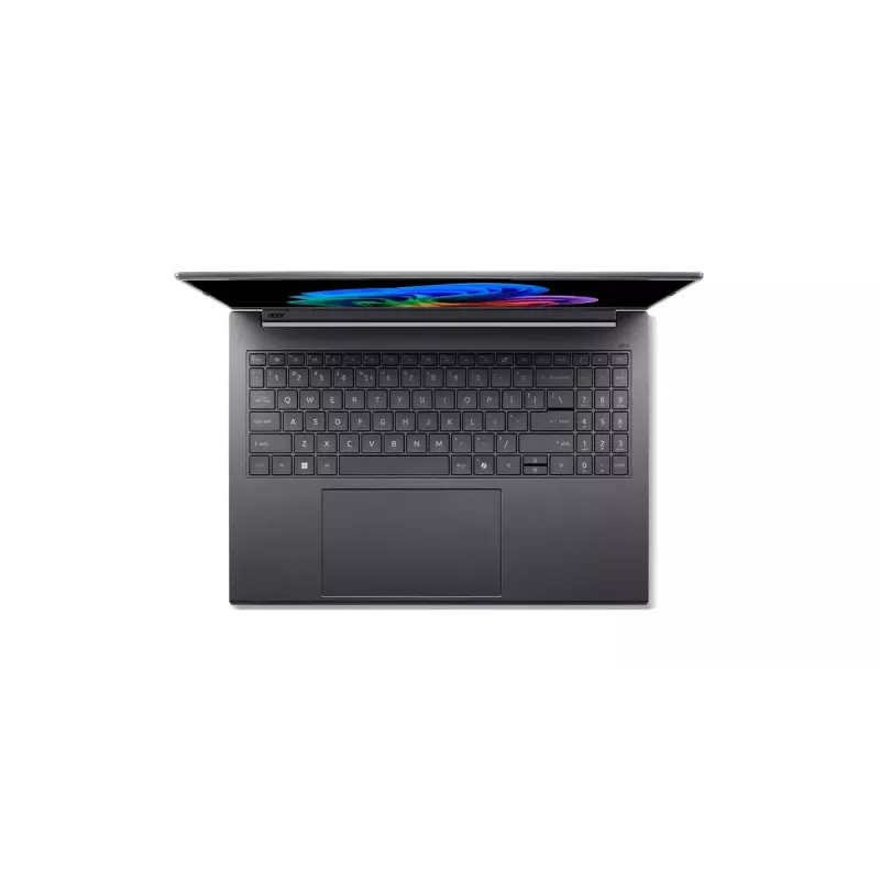 Nešiojamas kompiuteris Acer Aspire 16 AI A16-61M-R473 — 16 colių WUXGA+ OLED, AMD Ryzen AI 5 330 3.4 GHz, 16 GB LPDDR5x, 512 GB SSD, Windows 11 Home, Pilka