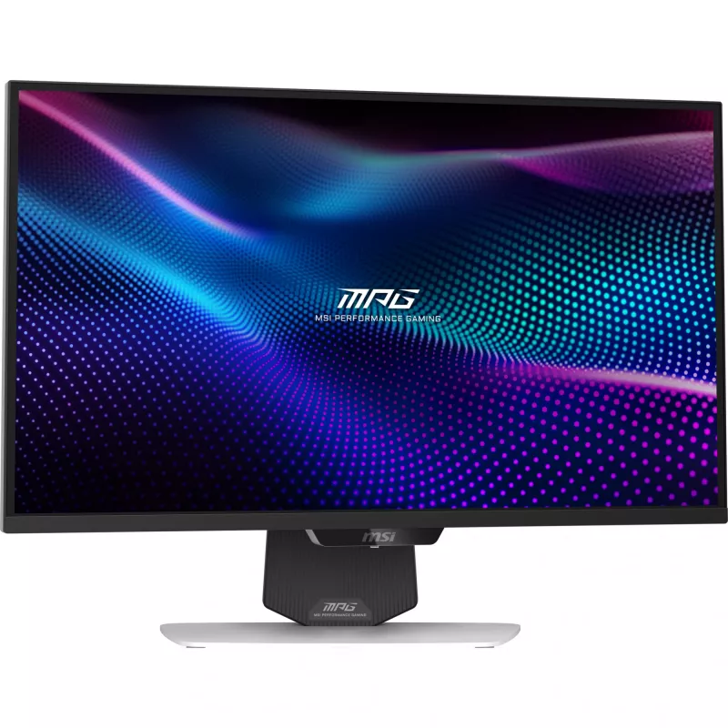 MSI MPG 274URDFWDE E16M 27 colių 4K Ultra HD LED monitorius, juodas/baltas